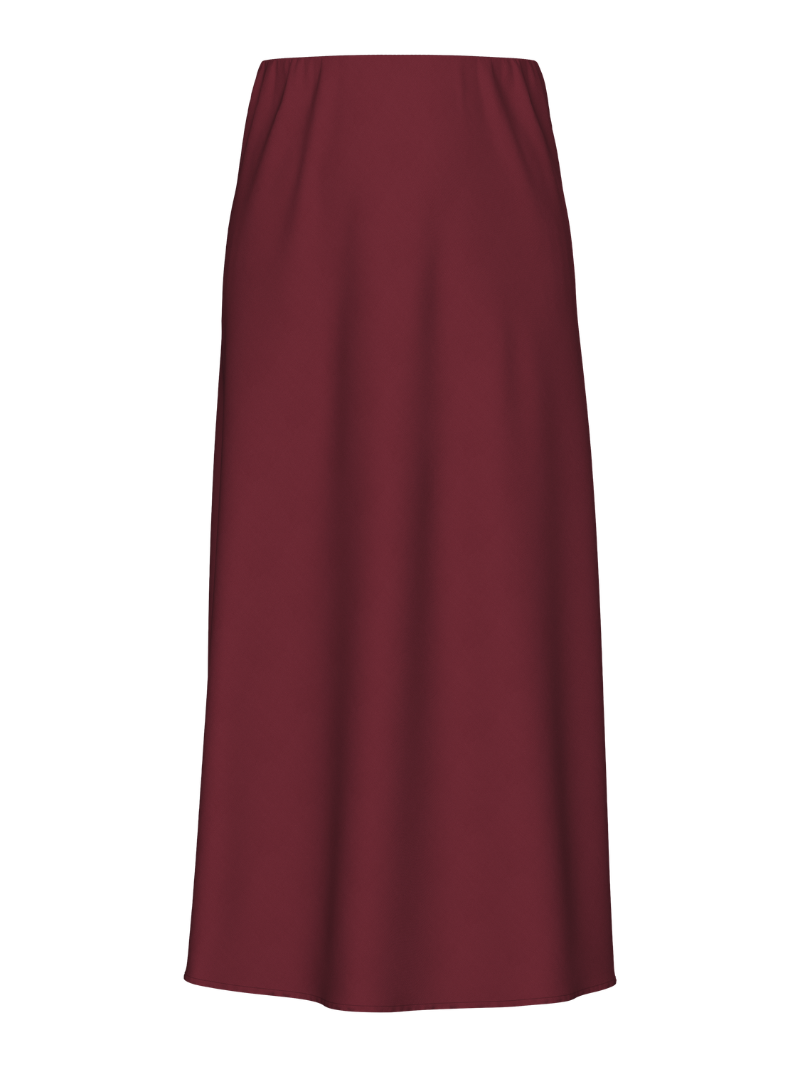 PCFRANAN Midi Skirt - Tawny Port