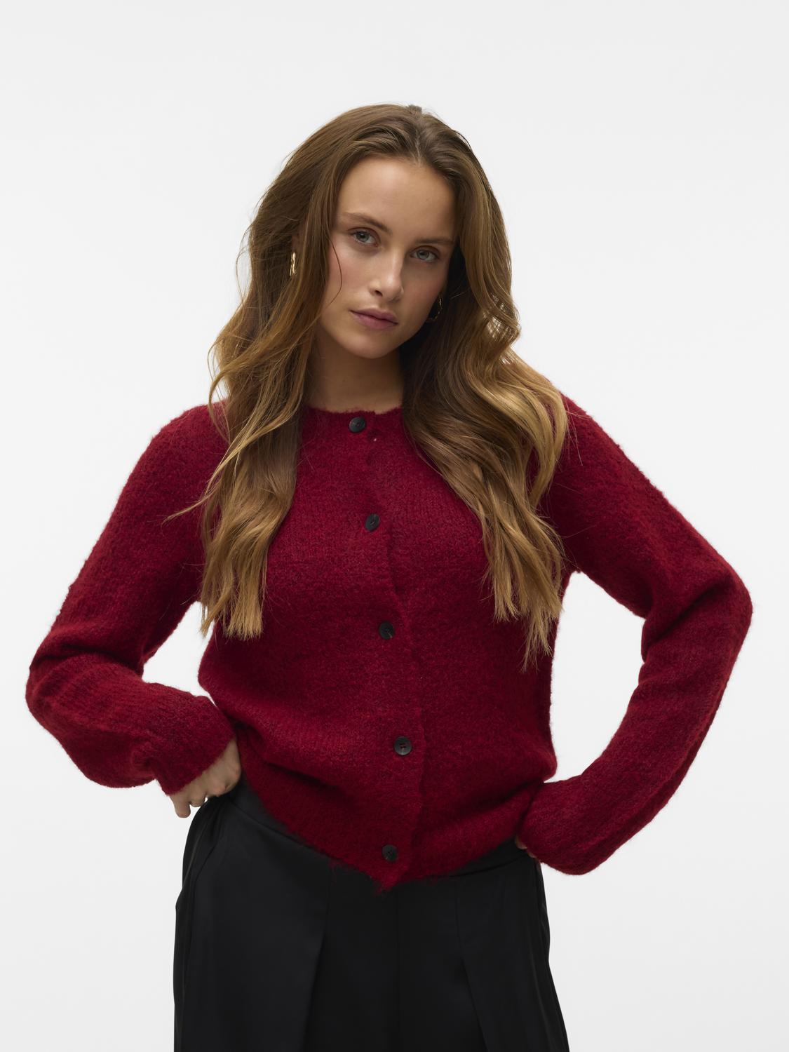 VMNOVAH Knit Cardigan - Winetasting