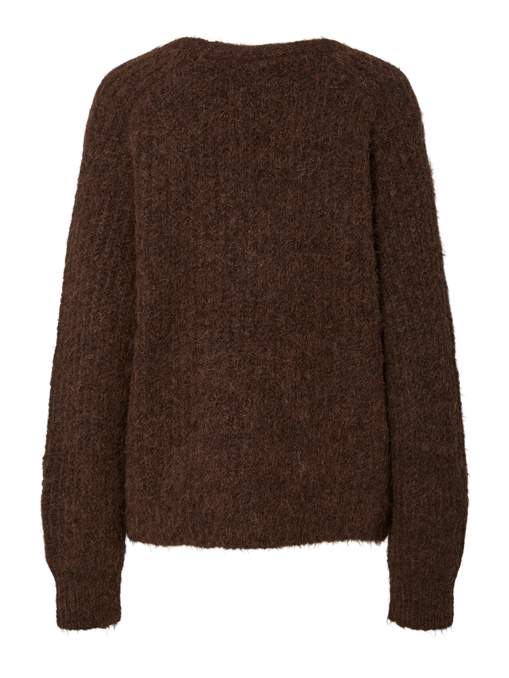 PCCLEO Knit Cardigan - Hot Fudge