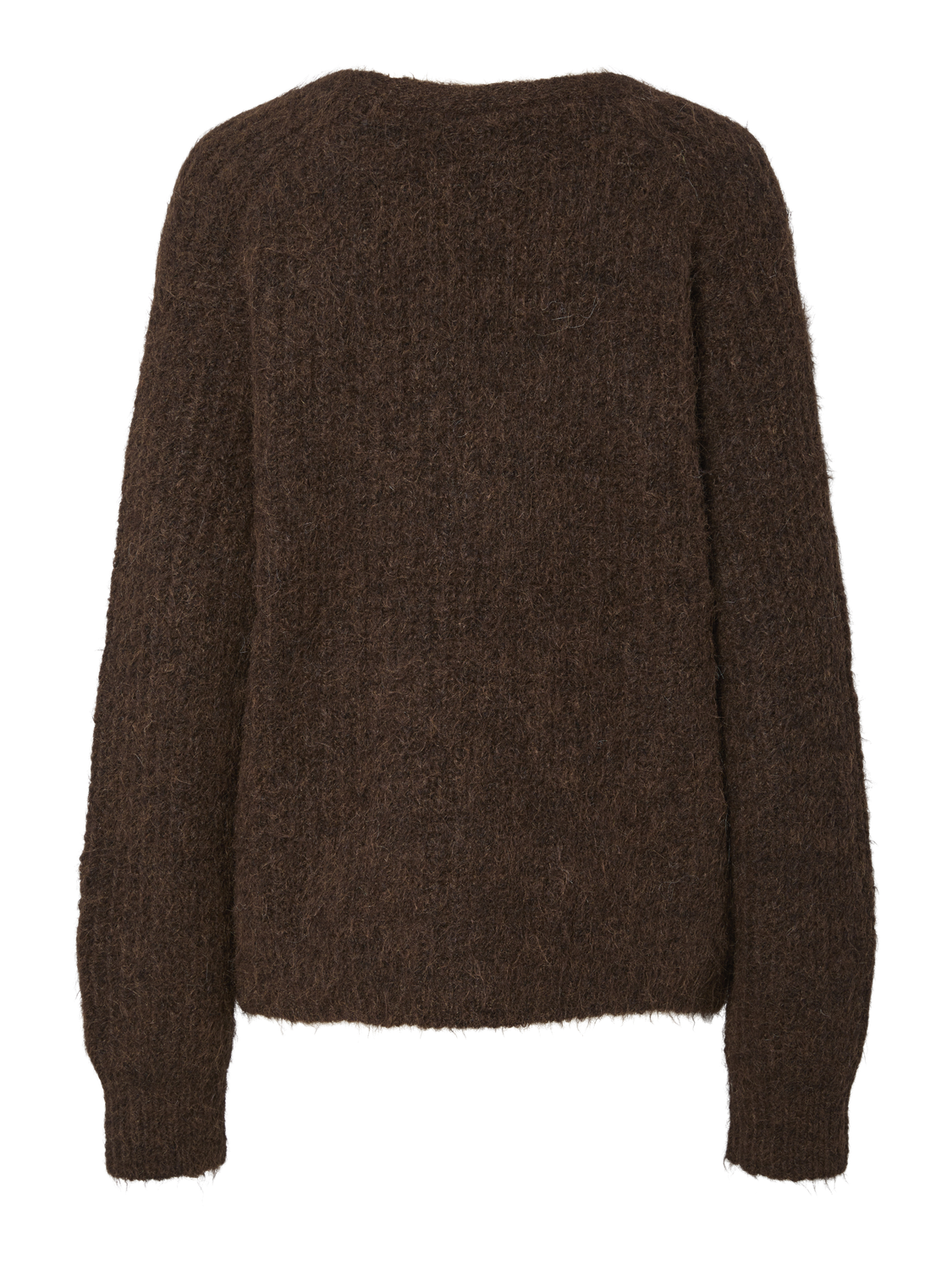 PCCLEO Knit Cardigan - Hot Fudge