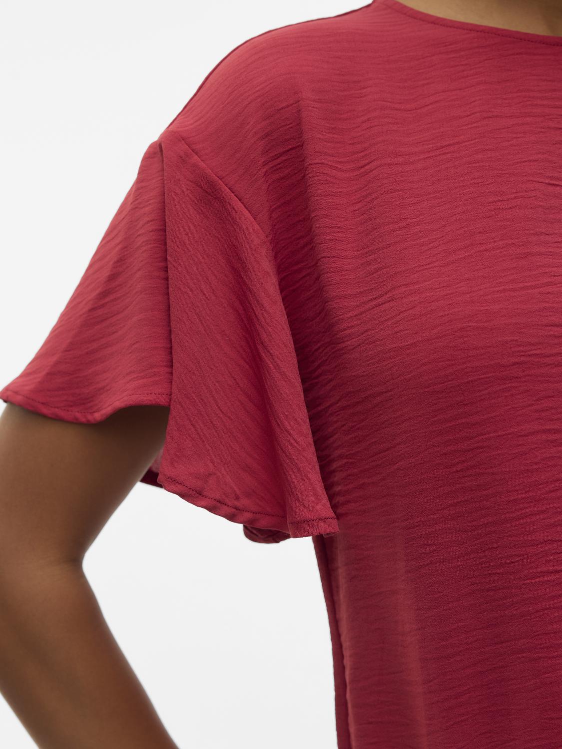 VMALVA Top - Karanda Red
