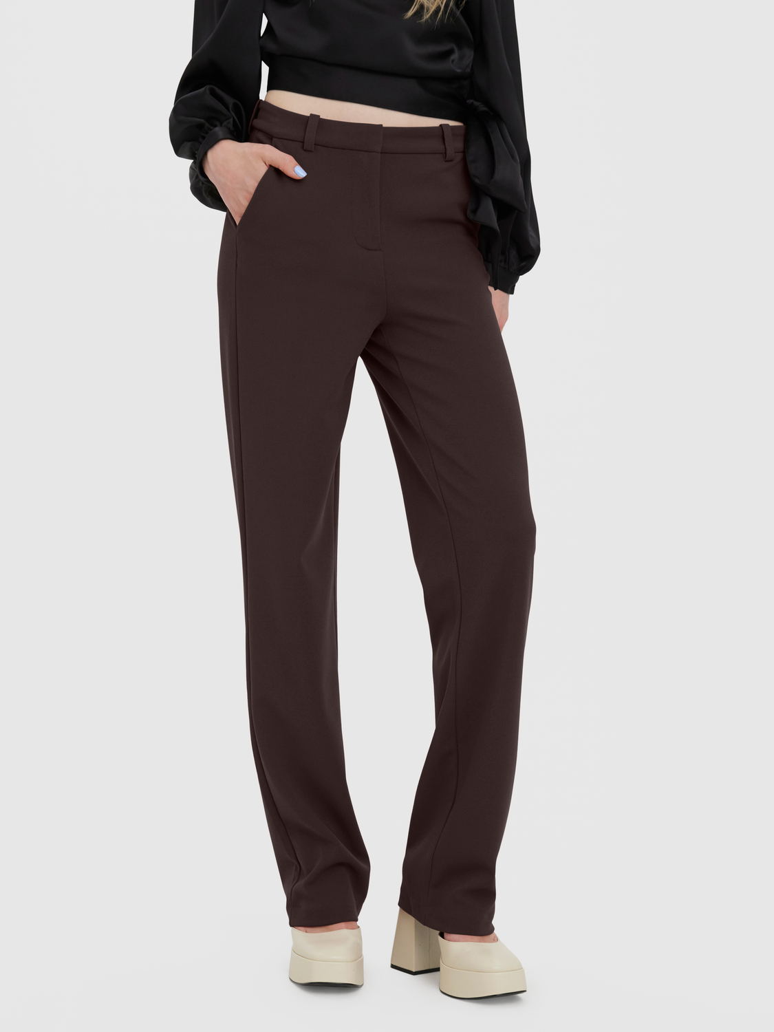 VMZAMIRA Trousers - Chocolate Torte