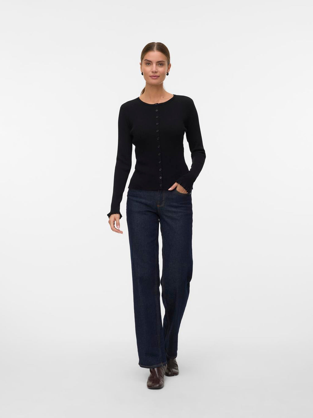 VMWONDER Knit Cardigan - Black