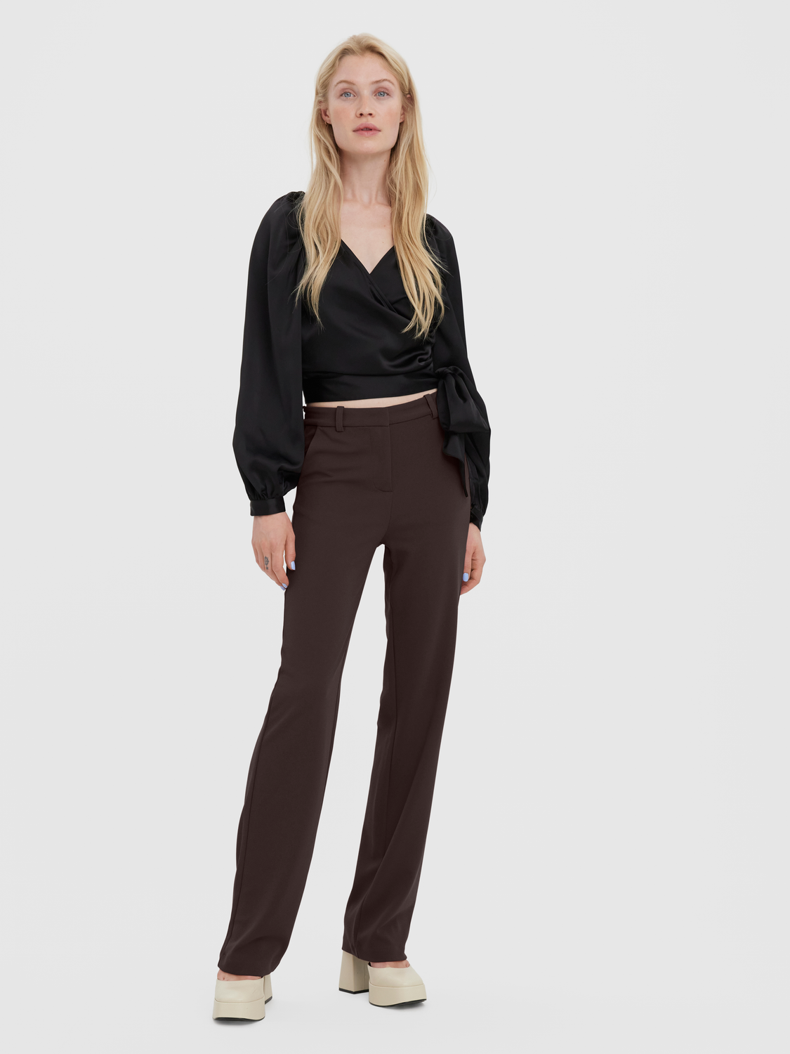 VMZAMIRA Trousers - Chocolate Torte