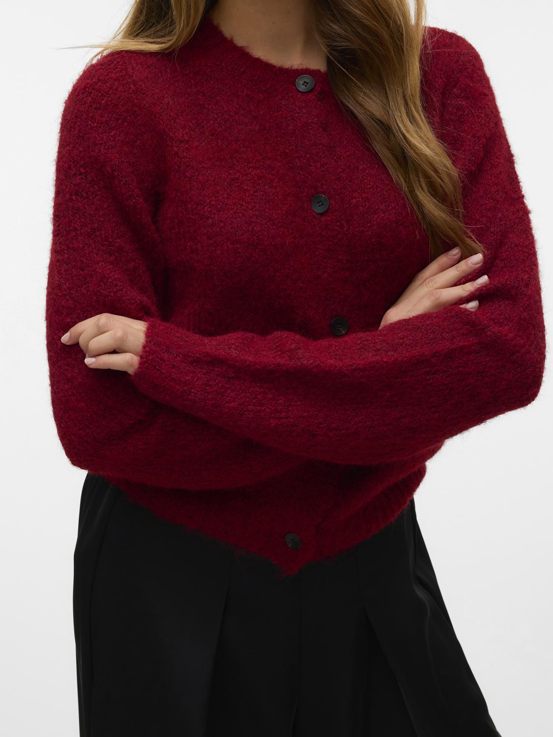 VMNOVAH Knit Cardigan - Winetasting