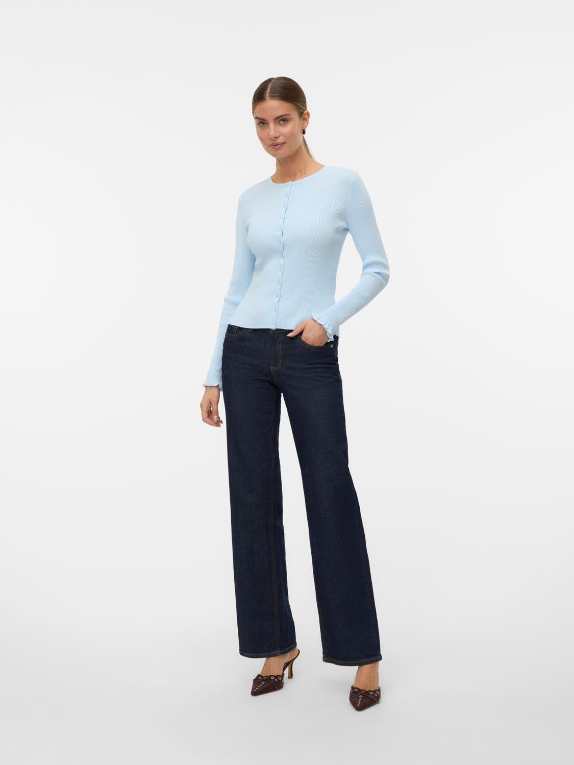 VMWONDER Knit Cardigan - Ice Water
