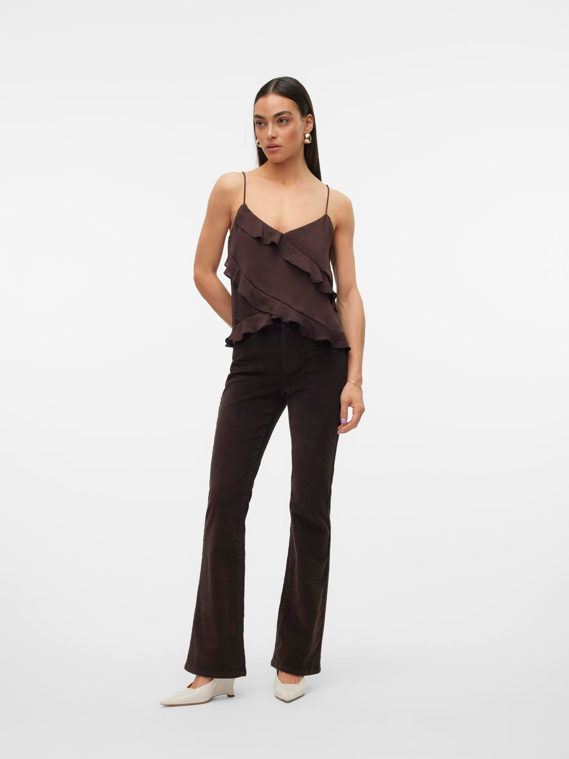VMFLASH Jeans - Chocolate Torte