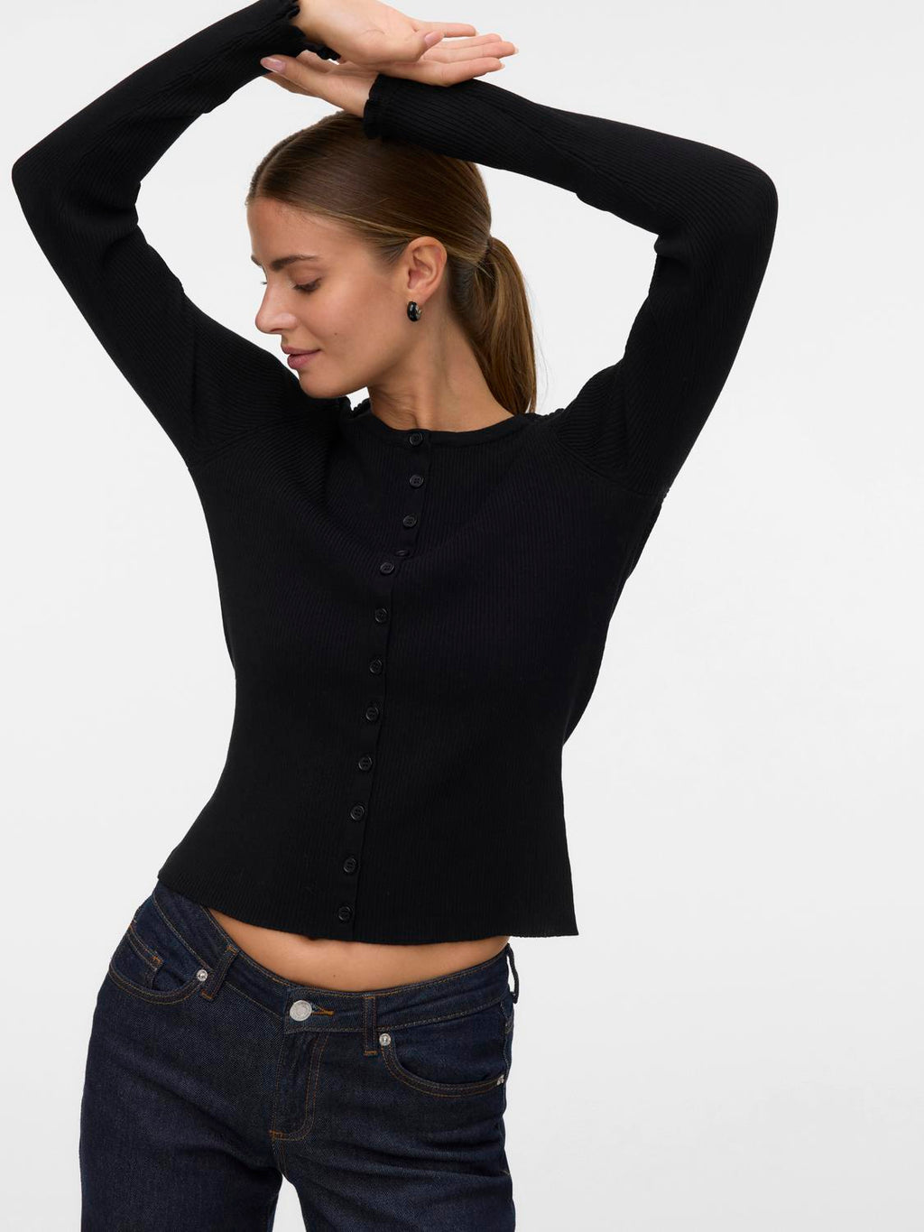 VMWONDER Knit Cardigan - Black