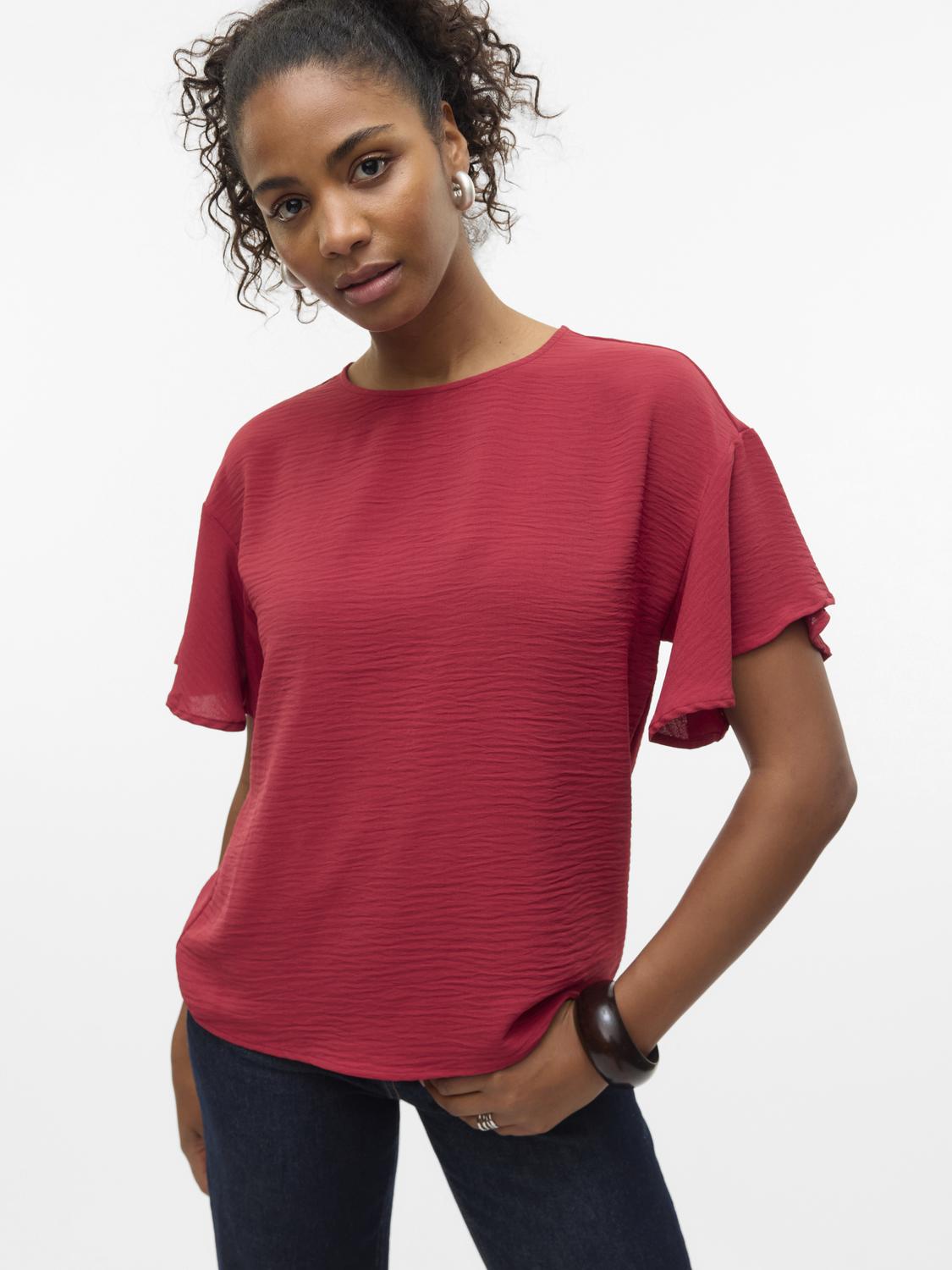 VMALVA Top - Karanda Red