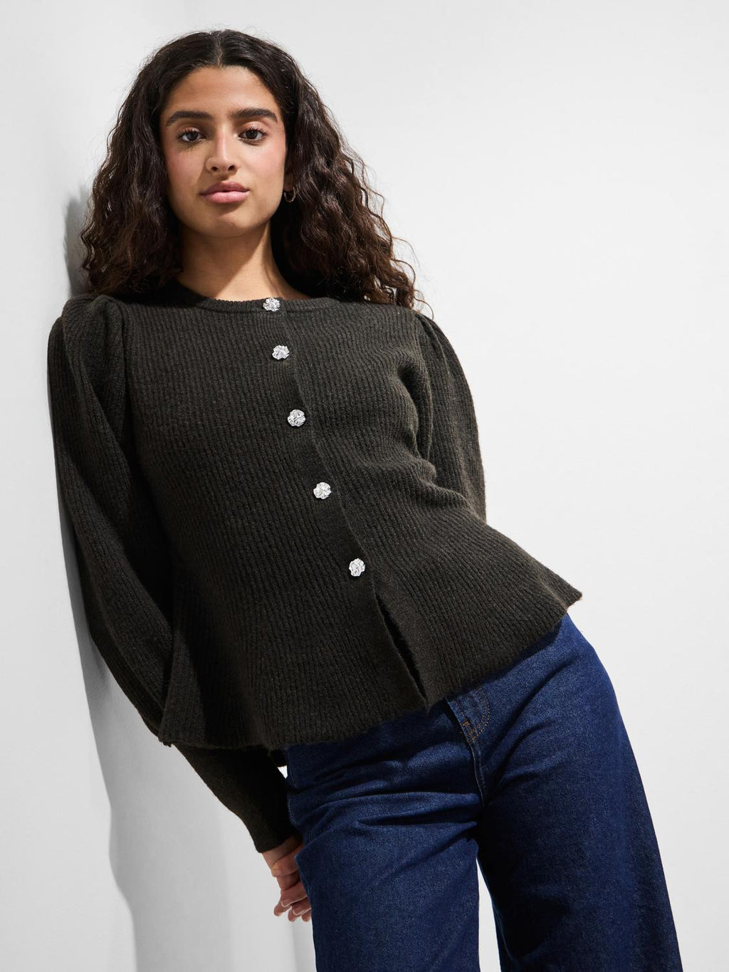 PCANNIE Knit Cardigan - Delicioso