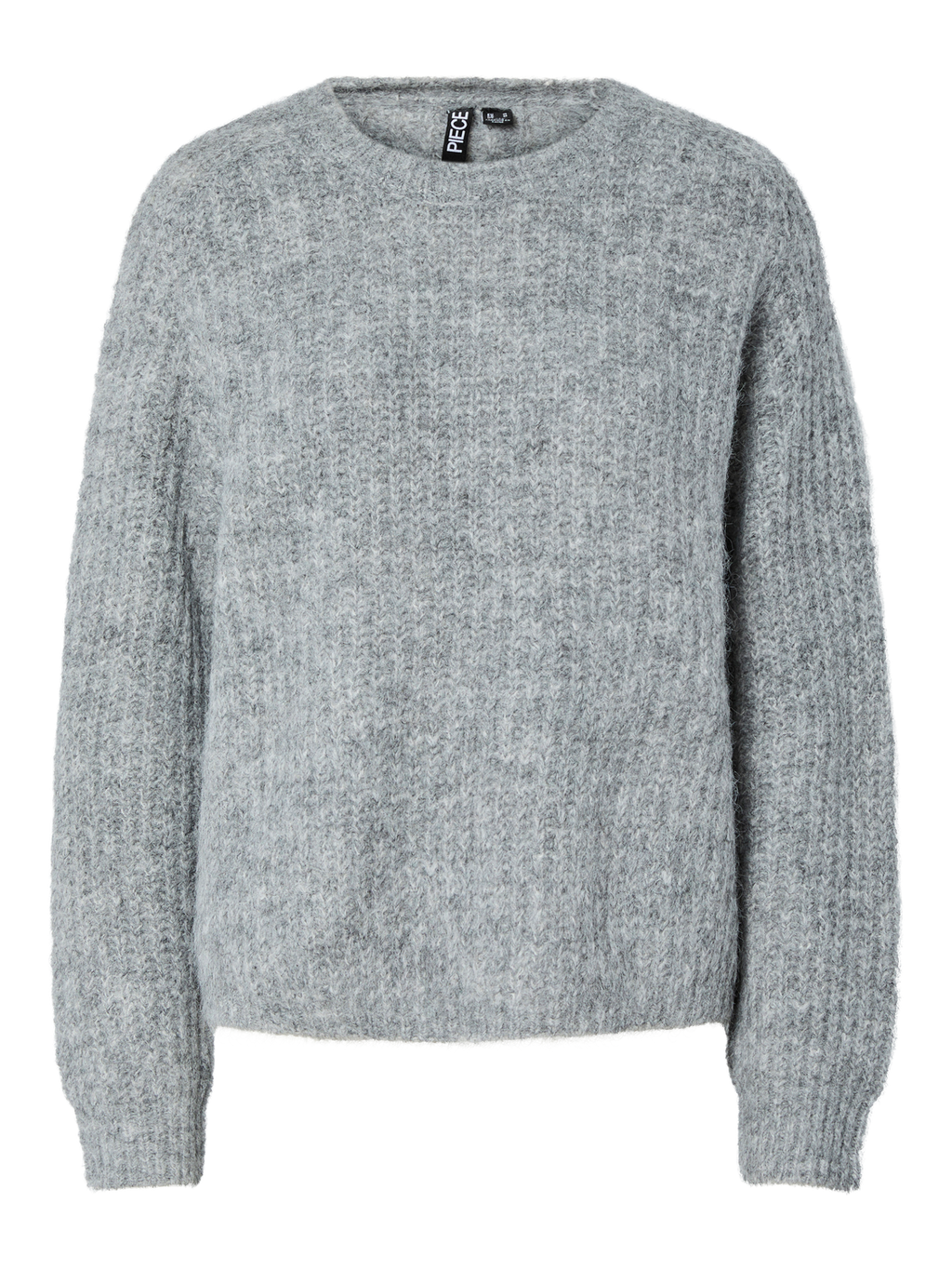 PCCLEO Pullover - Medium Grey Melange