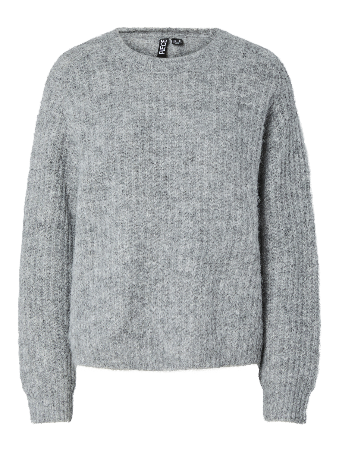 PCCLEO Pullover - Medium Grey Melange