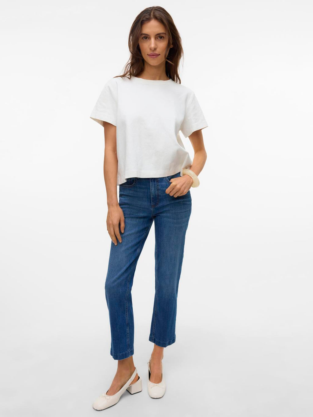 AWALICE Jeans - Medium Blue Denim