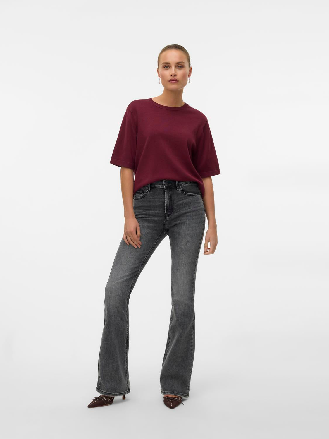 VMSILJE Pullover - Tawny Port