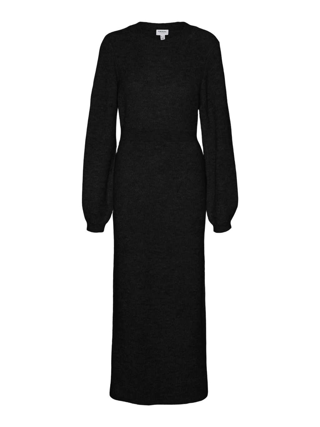 AWANGALINA Long Dress - Black