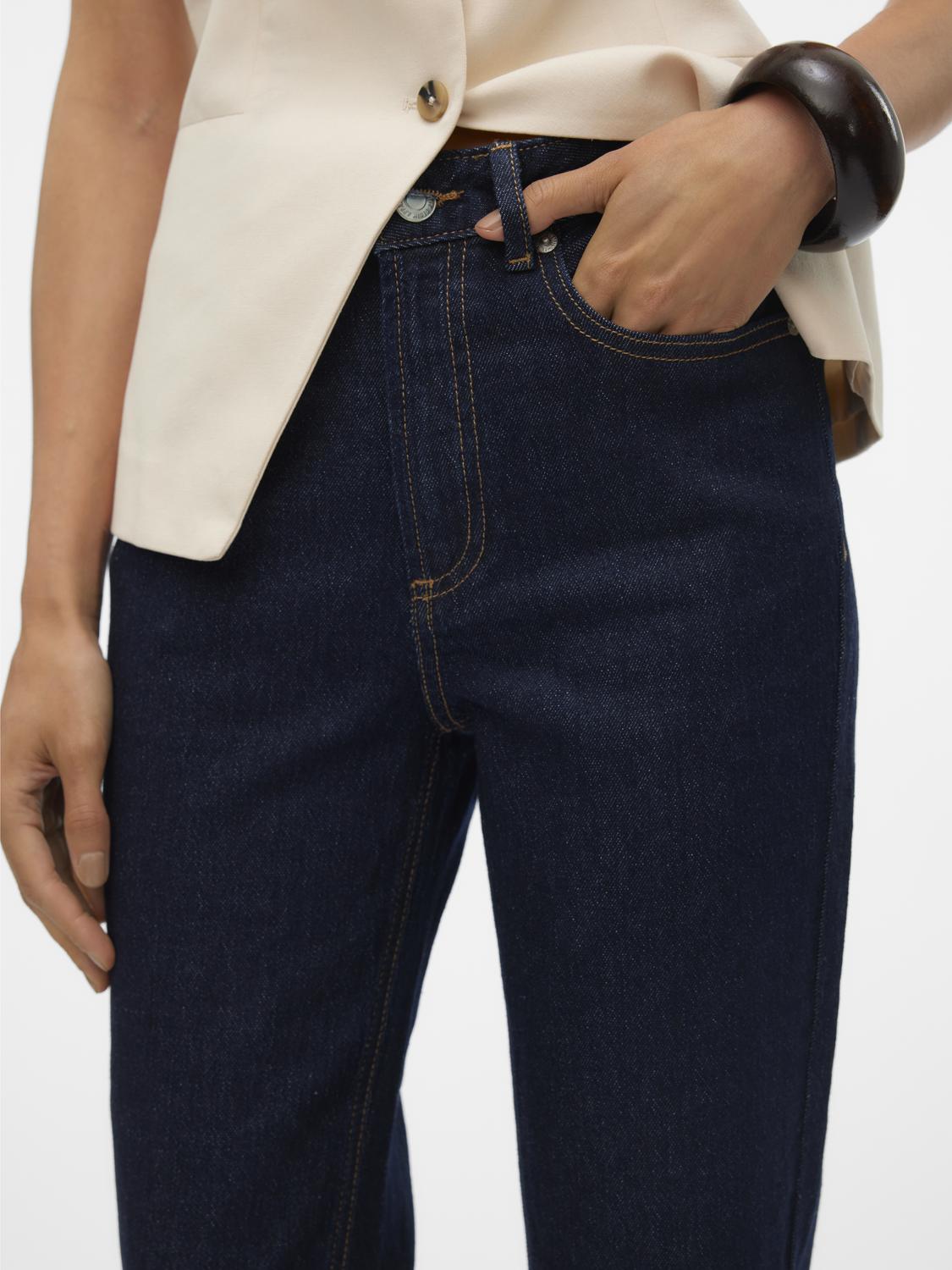 VMTESSA Jeans - Dark Blue Denim