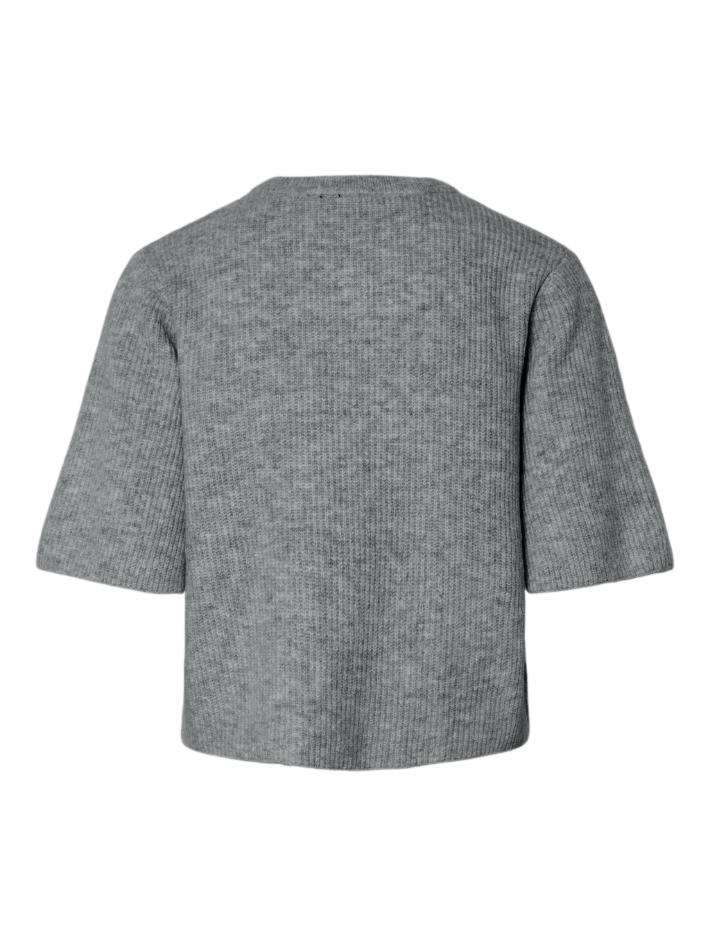 PCSILLY Knit Cardigan - Medium Grey Melange