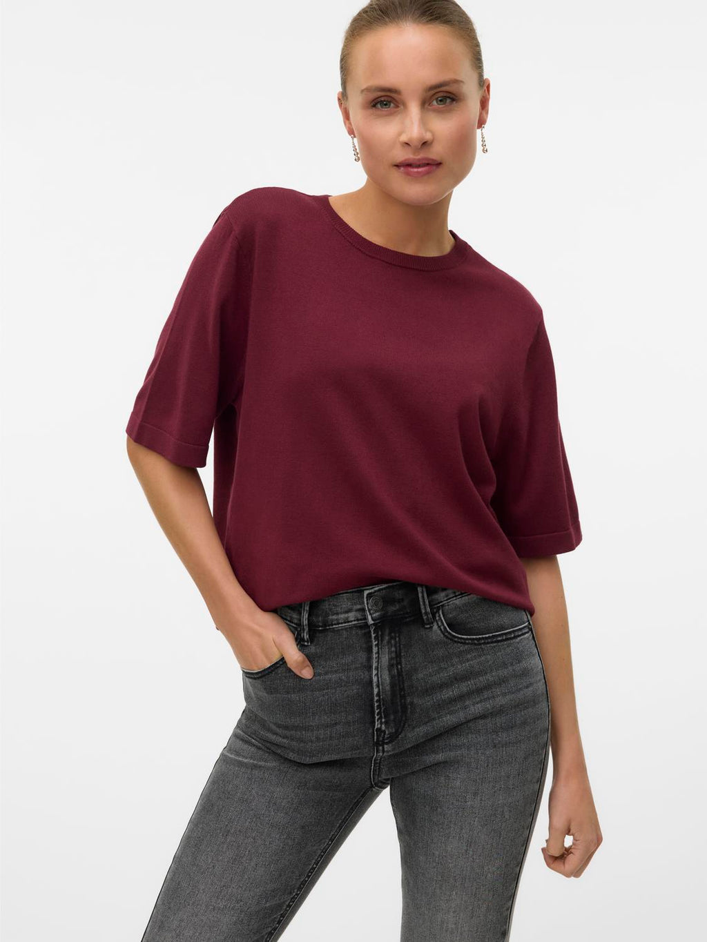 VMSILJE Pullover - Tawny Port