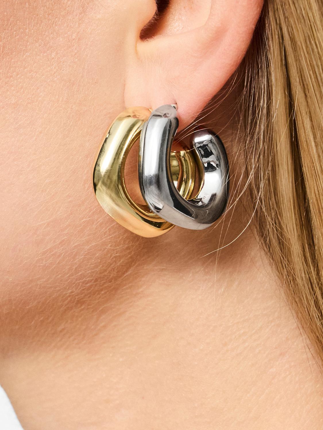 PCJENNY Earrings - Gold Colour