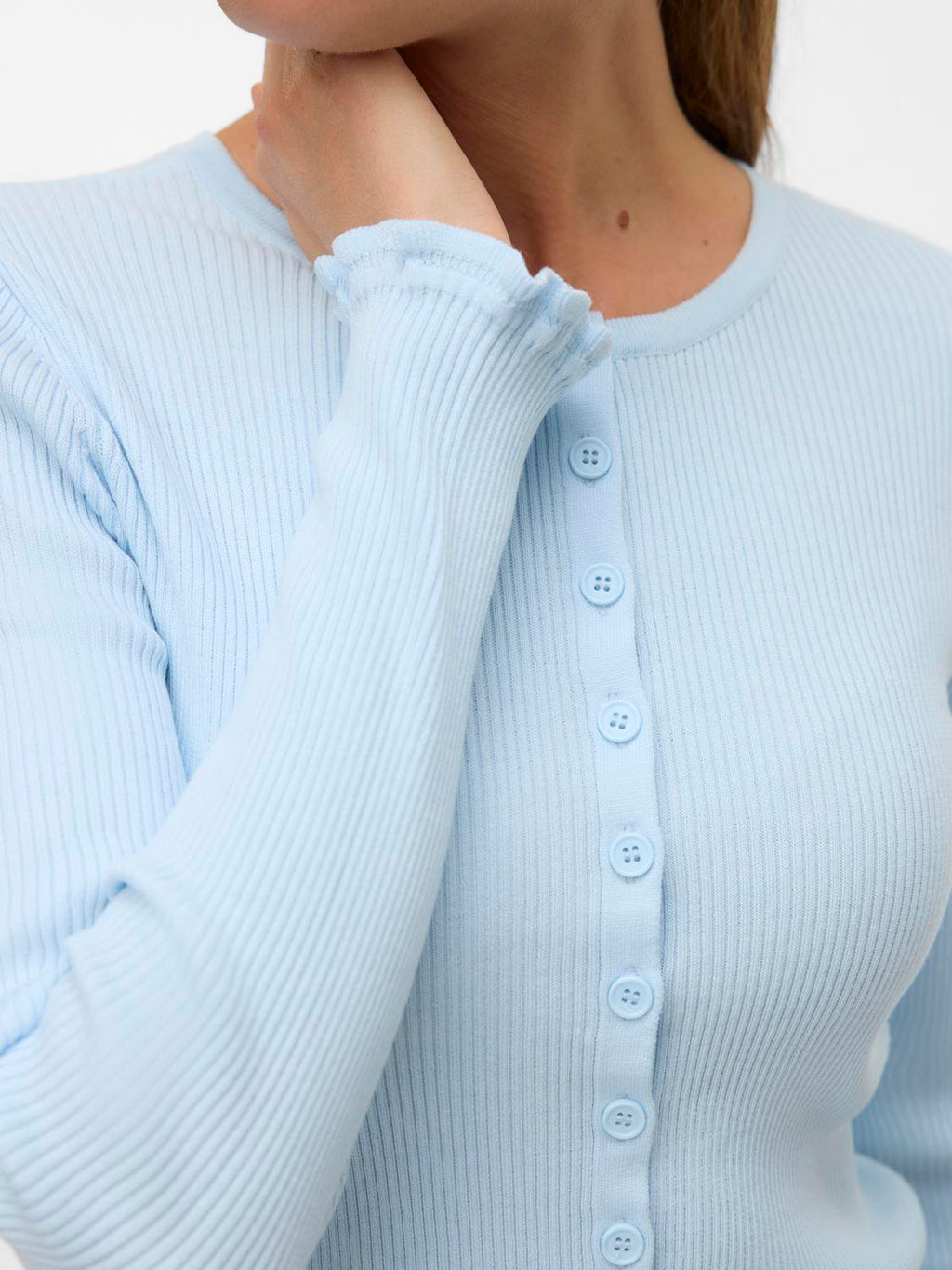 VMWONDER Knit Cardigan - Ice Water