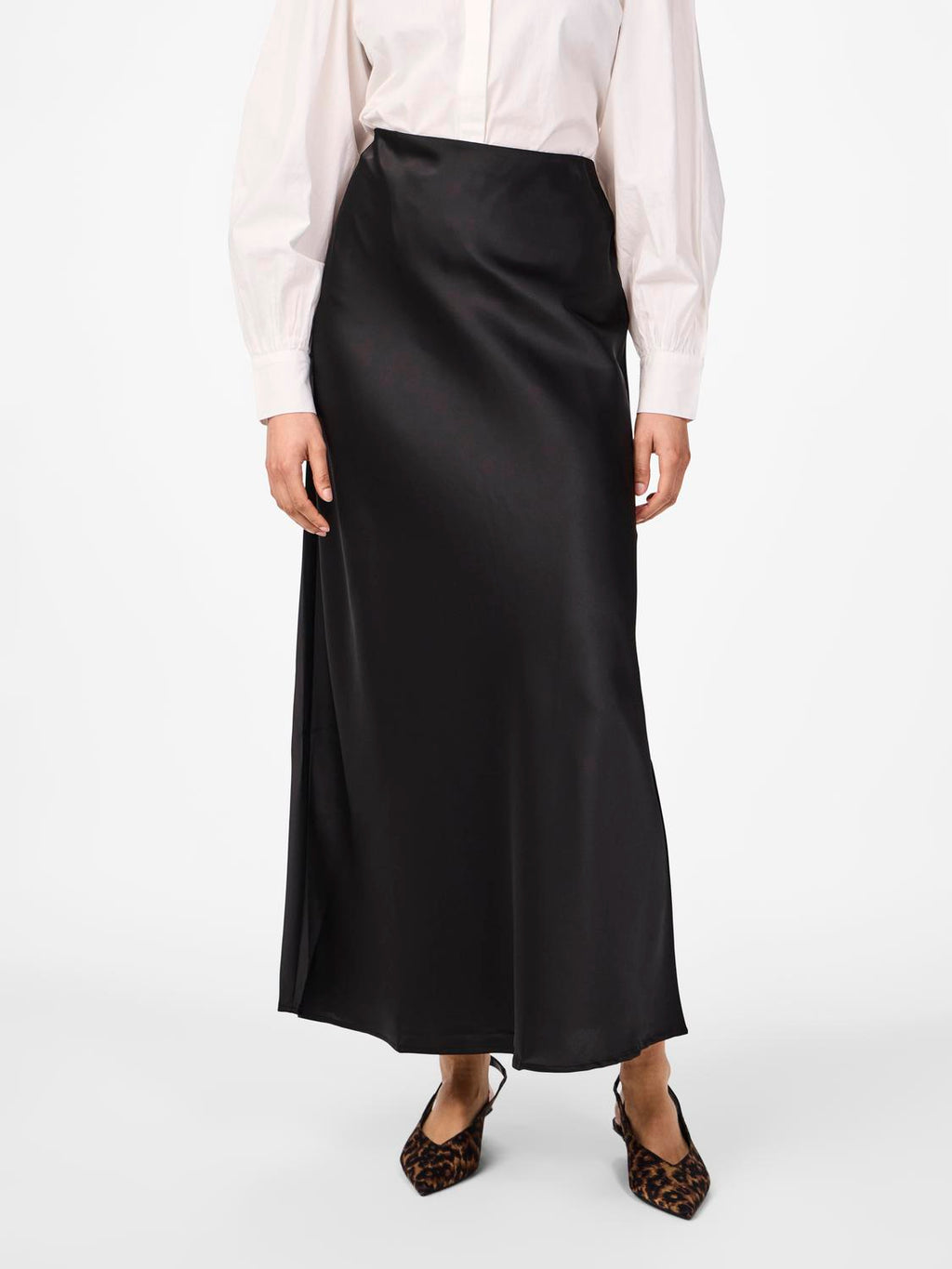YASPELLA Long Skirt - Black
