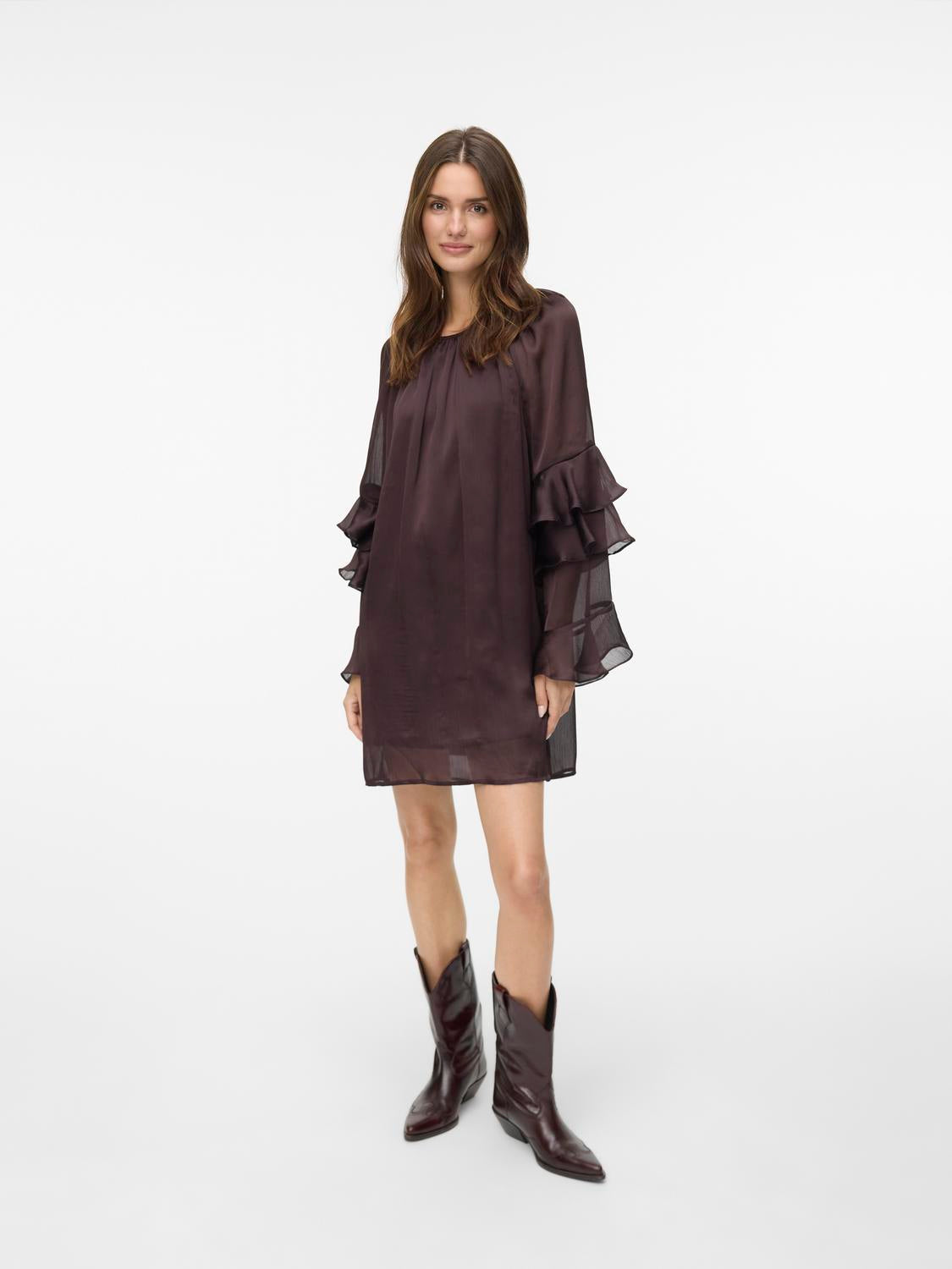VMLOLA Short Dress - Chocolate Torte