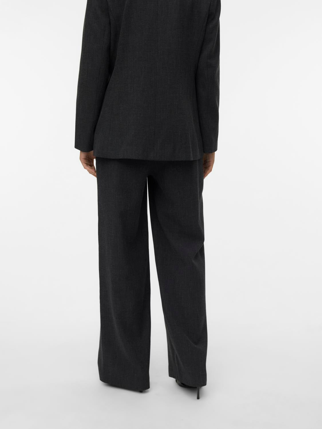 VMBESTIE Trousers - Dark Grey Melange