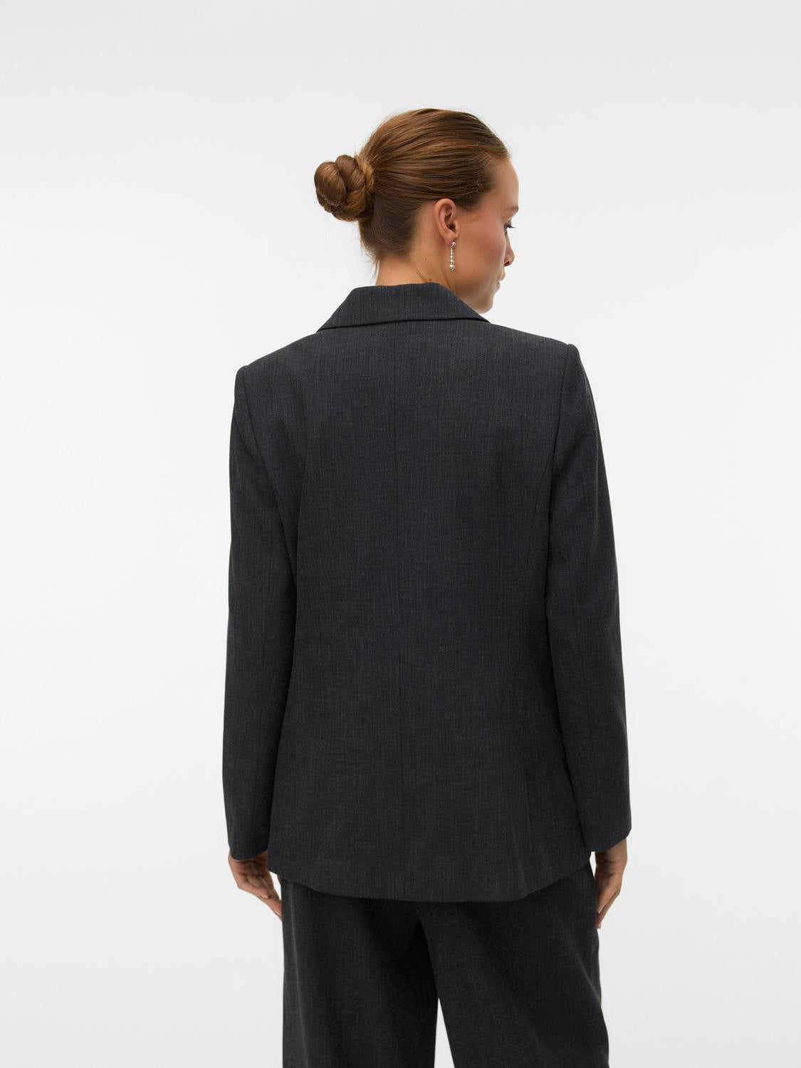 VMBESTIE Trousers - Dark Grey Melange
