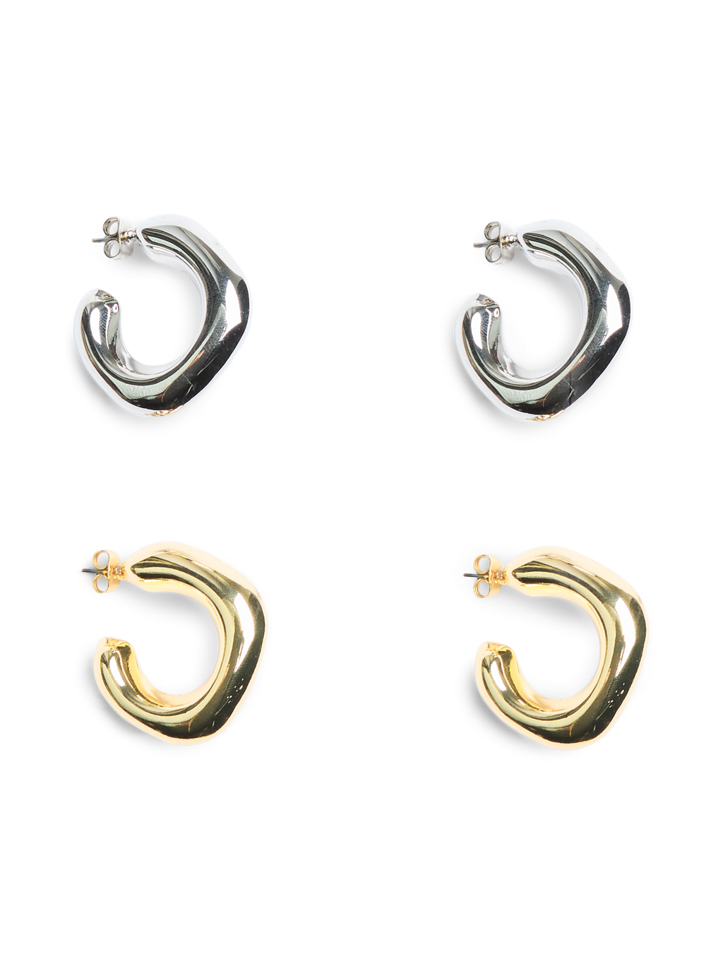 PCJENNY Earrings - Gold Colour