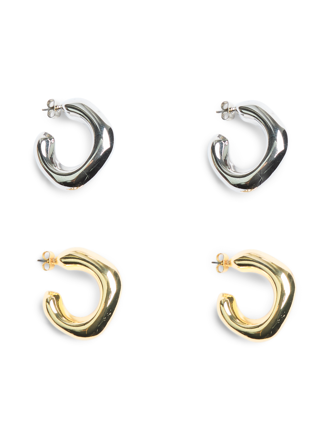 PCJENNY Earrings - Gold Colour