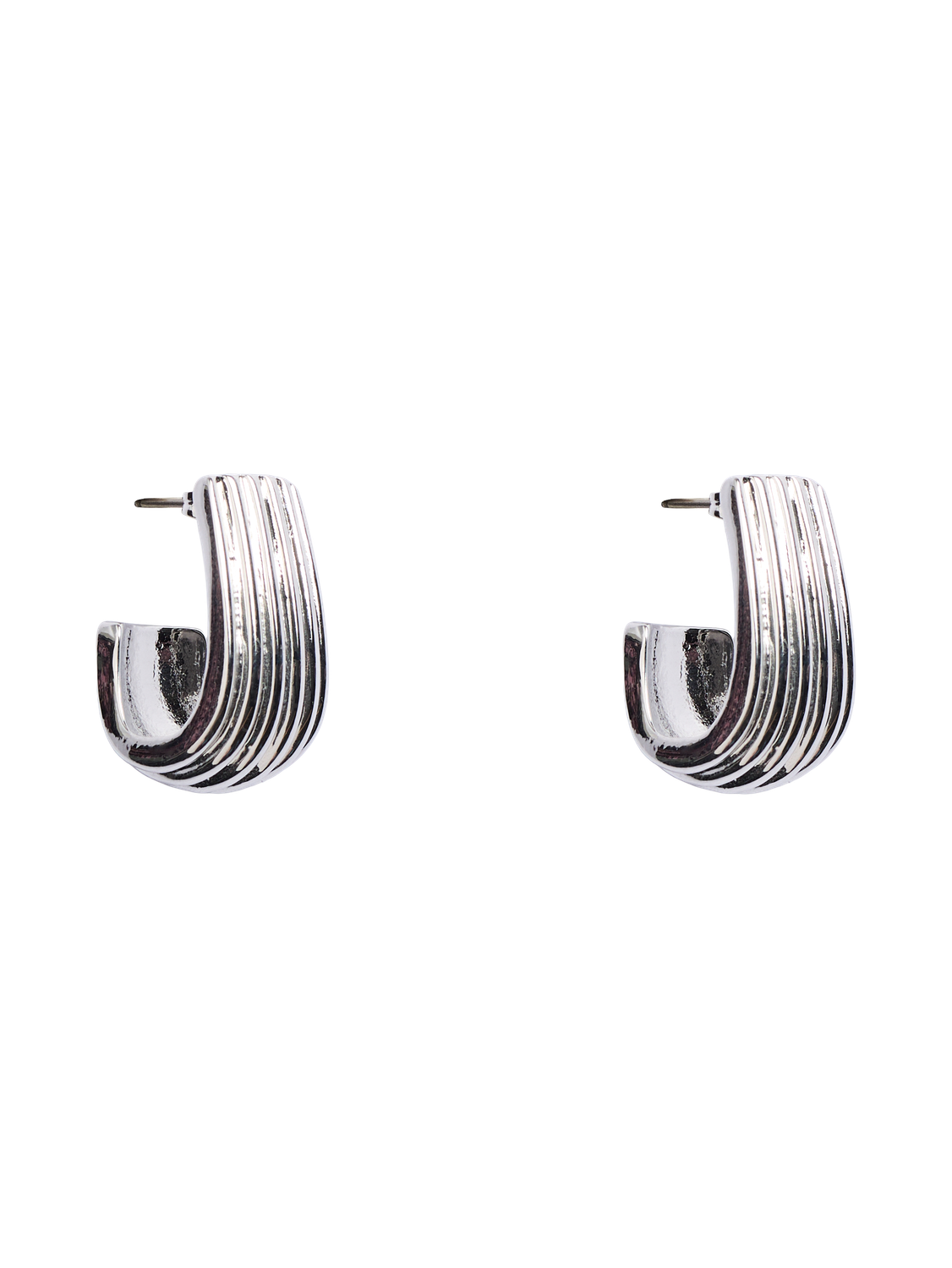PCJANSA Earrings - Silver Colour