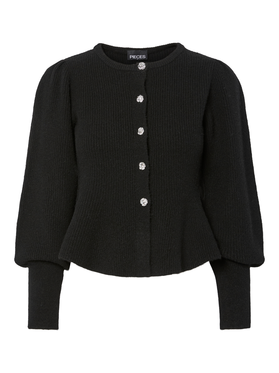 PCANNIE Knit Cardigan - Black