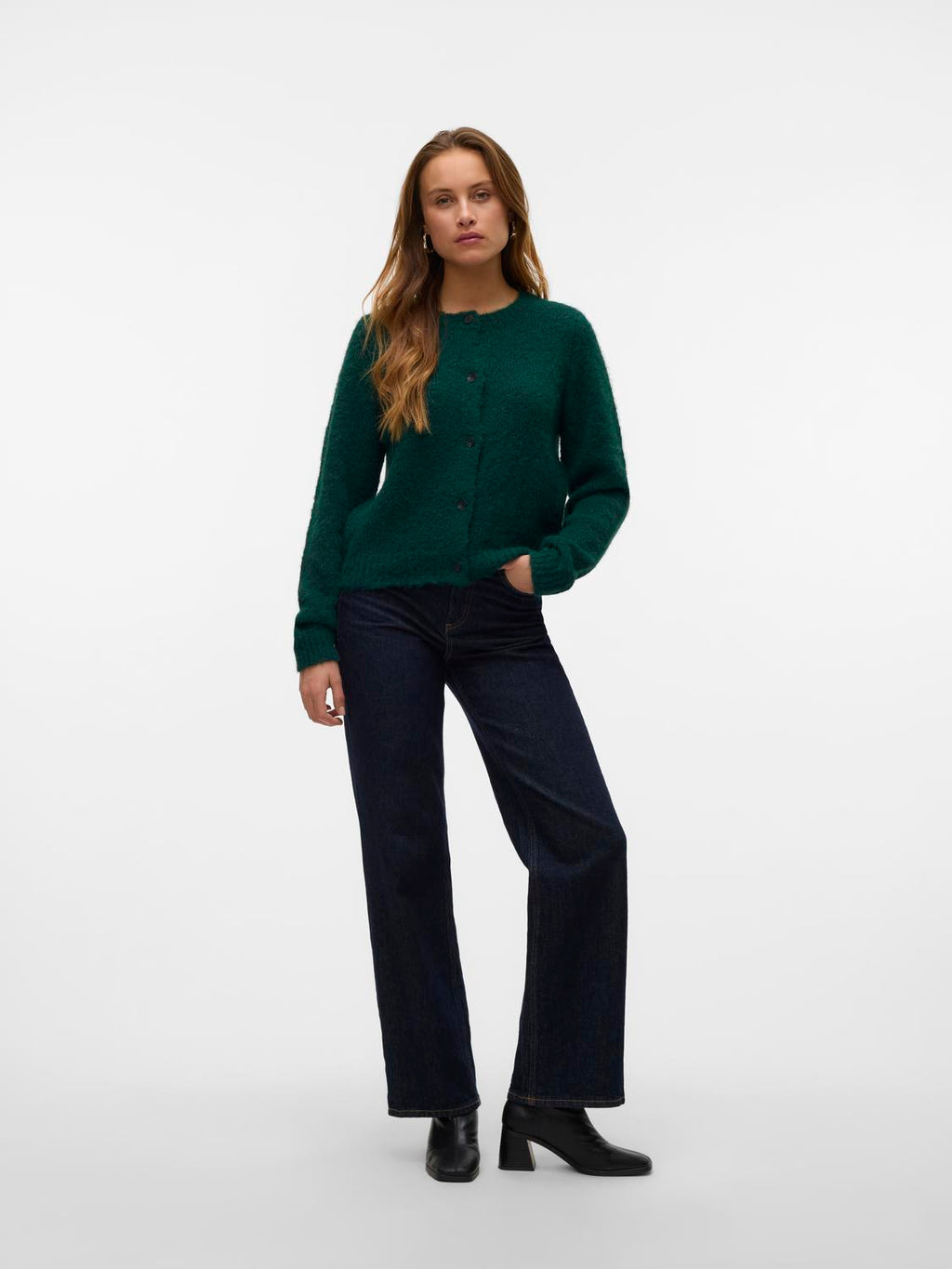VMNOVAH Knit Cardigan - Pine Grove