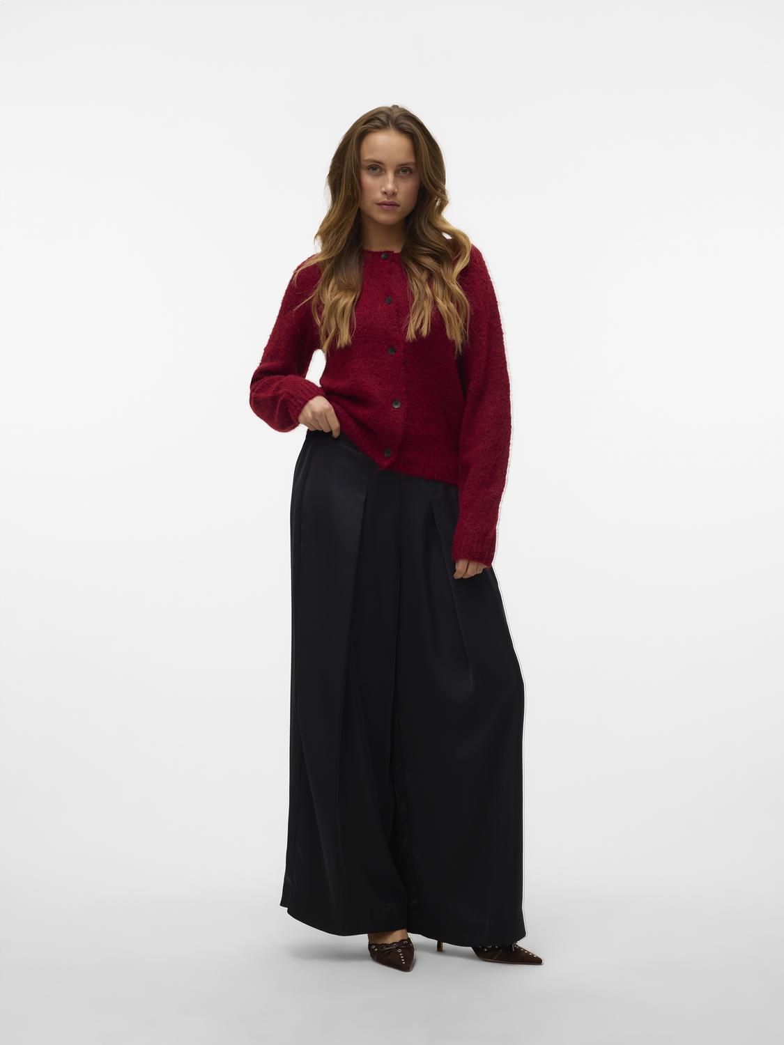 VMNOVAH Knit Cardigan - Winetasting